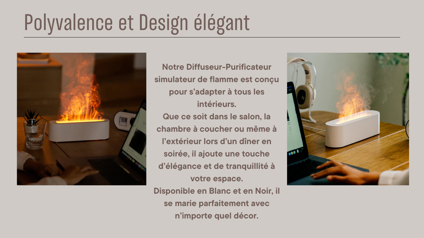 Diffuseur Simulateur de Flammes - Méllina®