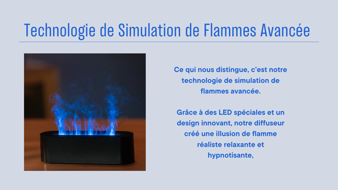 Diffuseur Simulateur de Flammes - Méllina®